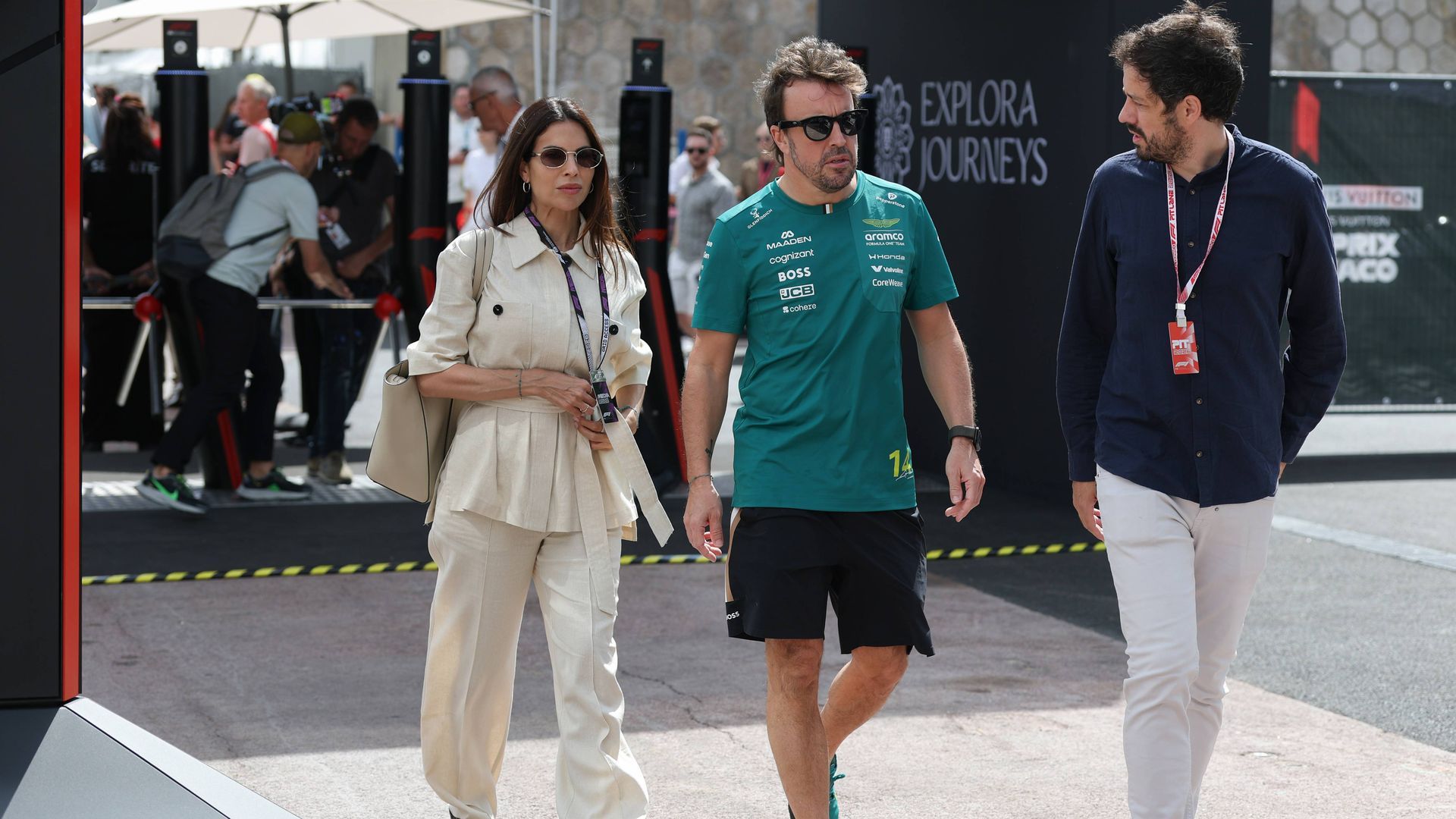 Fernando Alonso y Melissa Jiménez