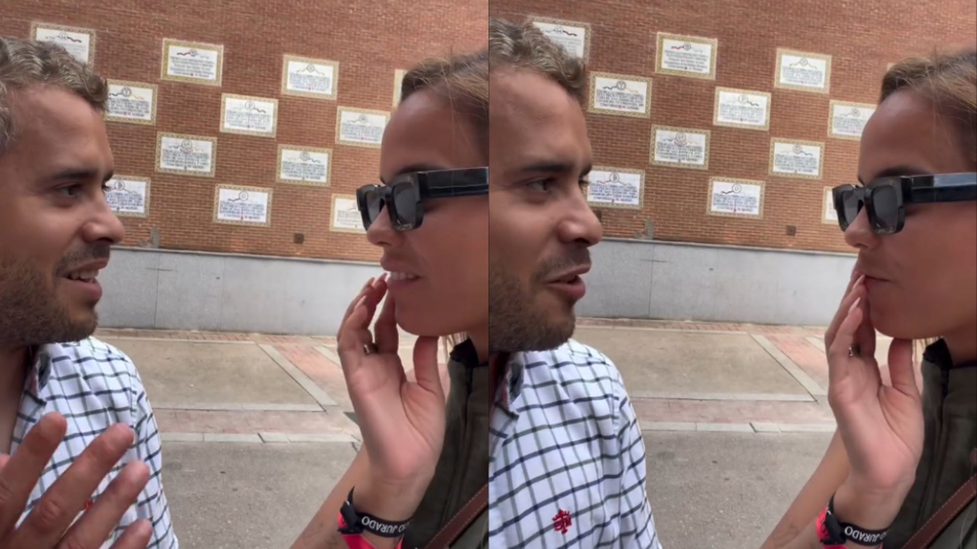 Gloria Camila le pide a su hermano, José Fernando, que adivine, como parte de una broma