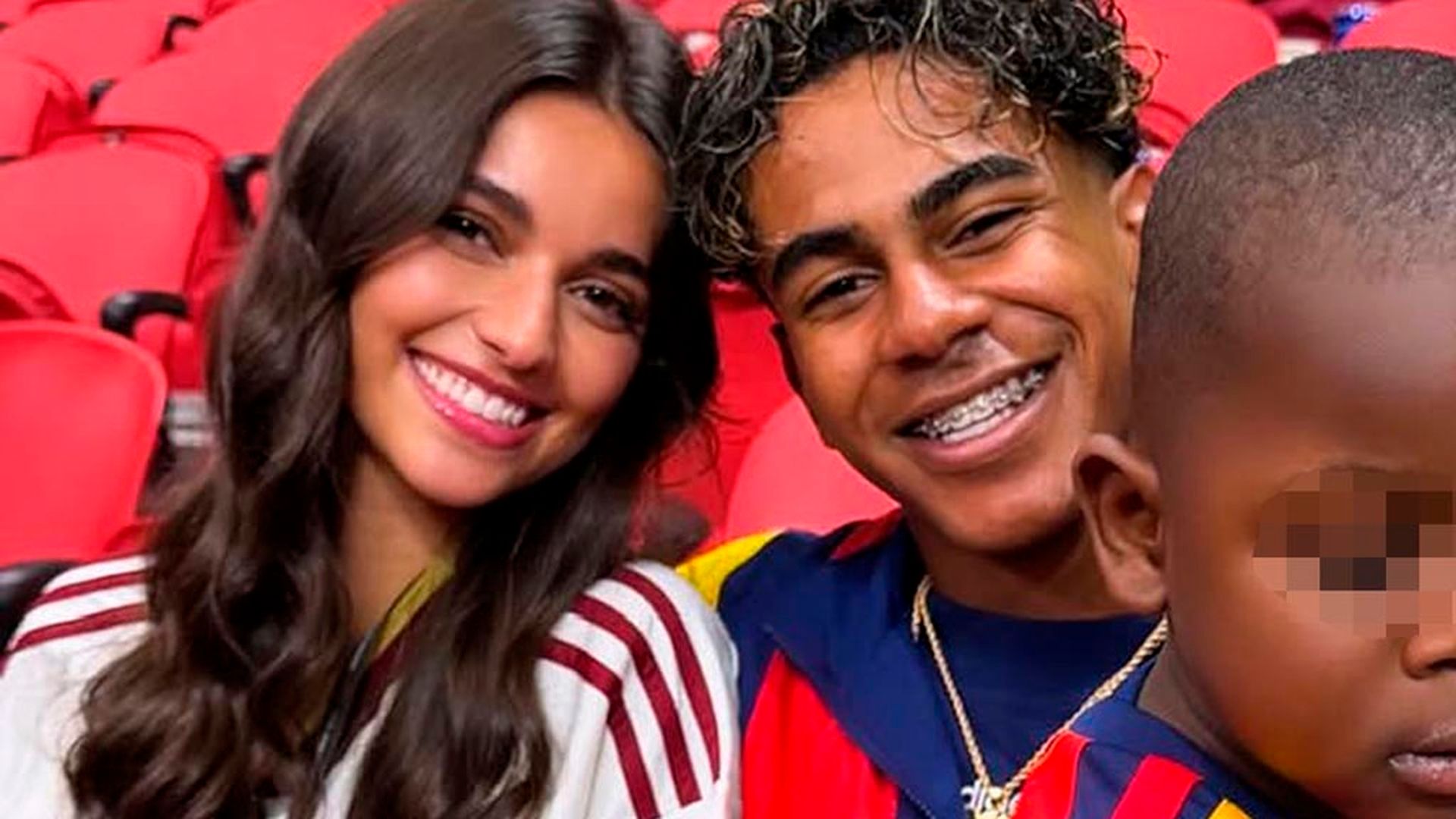 Inés García, Lamine Yamal y su hermano pequeño Inés García, Lamine Yamal y su hermano pequeño