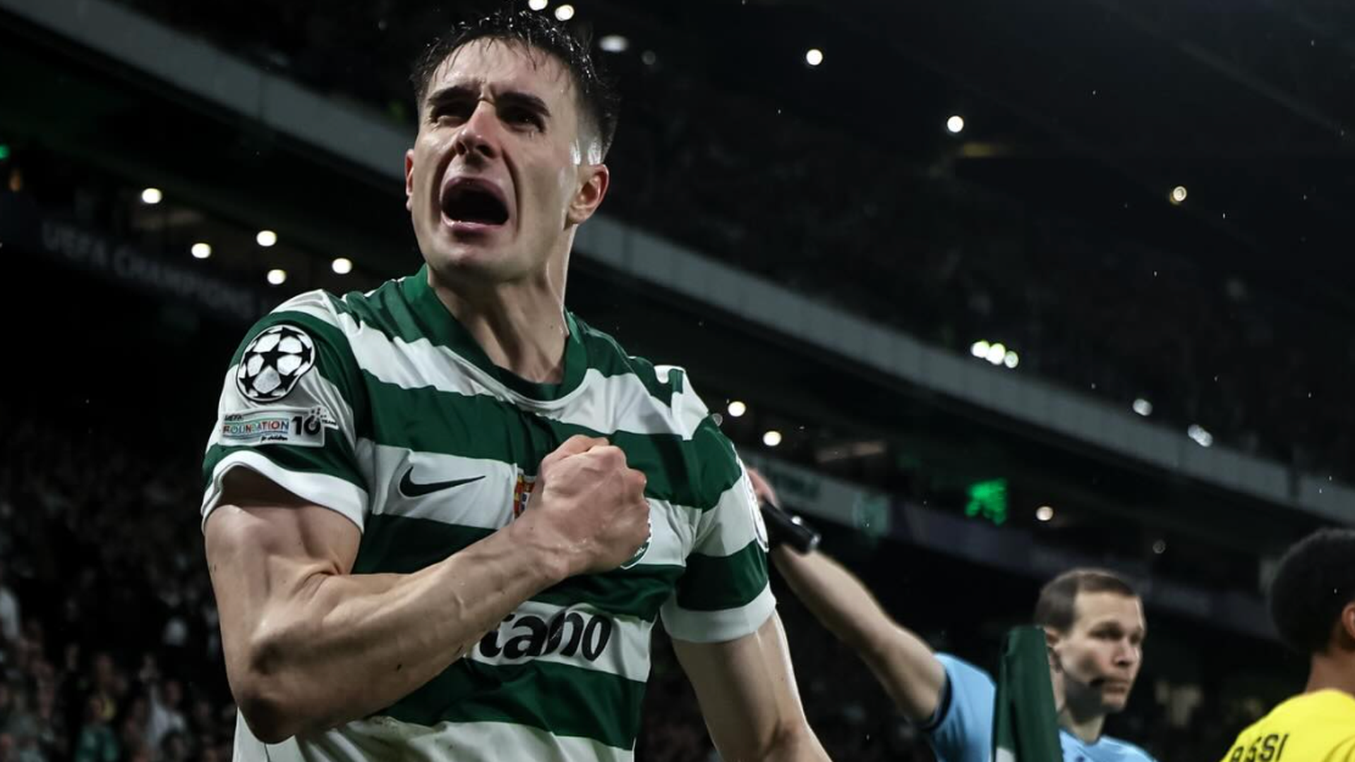 Iván Fresneda, con el Sporting de Lisboa Iván Fresneda, con el Sporting de Lisboa