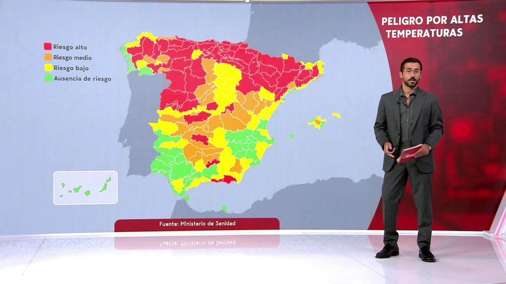 El mapa del calor que los trabajadores deben ver para saber sus derechos: hay hasta cuatro días de permiso climático