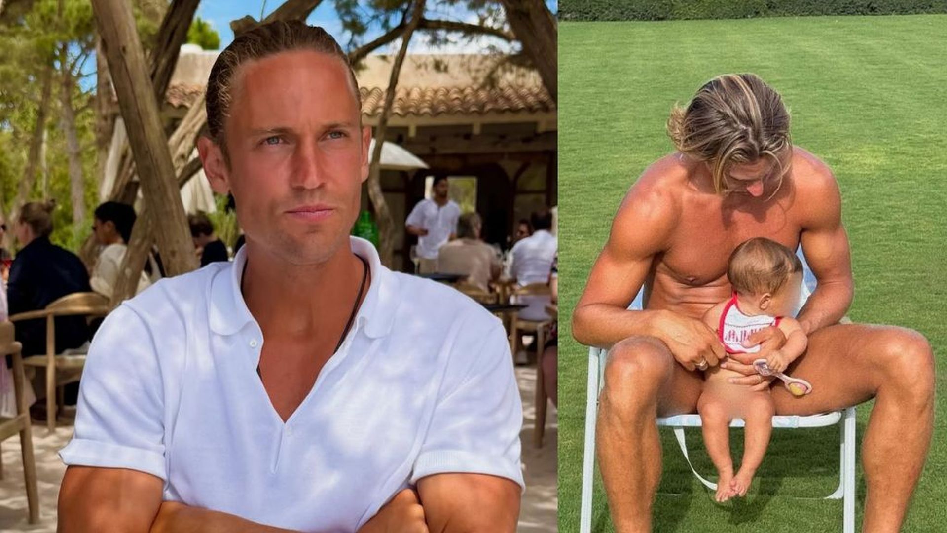 Marcos Llorente y su hija, en imágenes de redes sociales Marcos Llorente y su hija, en imágenes de redes sociales