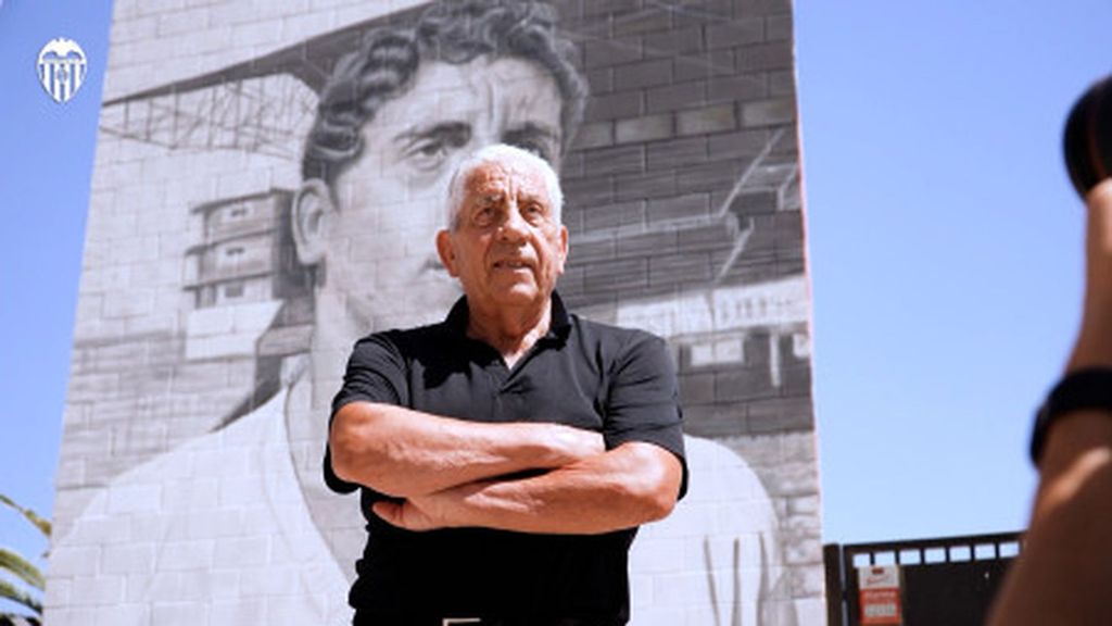 Pep Claramunt ya tiene un mural en su pueblo