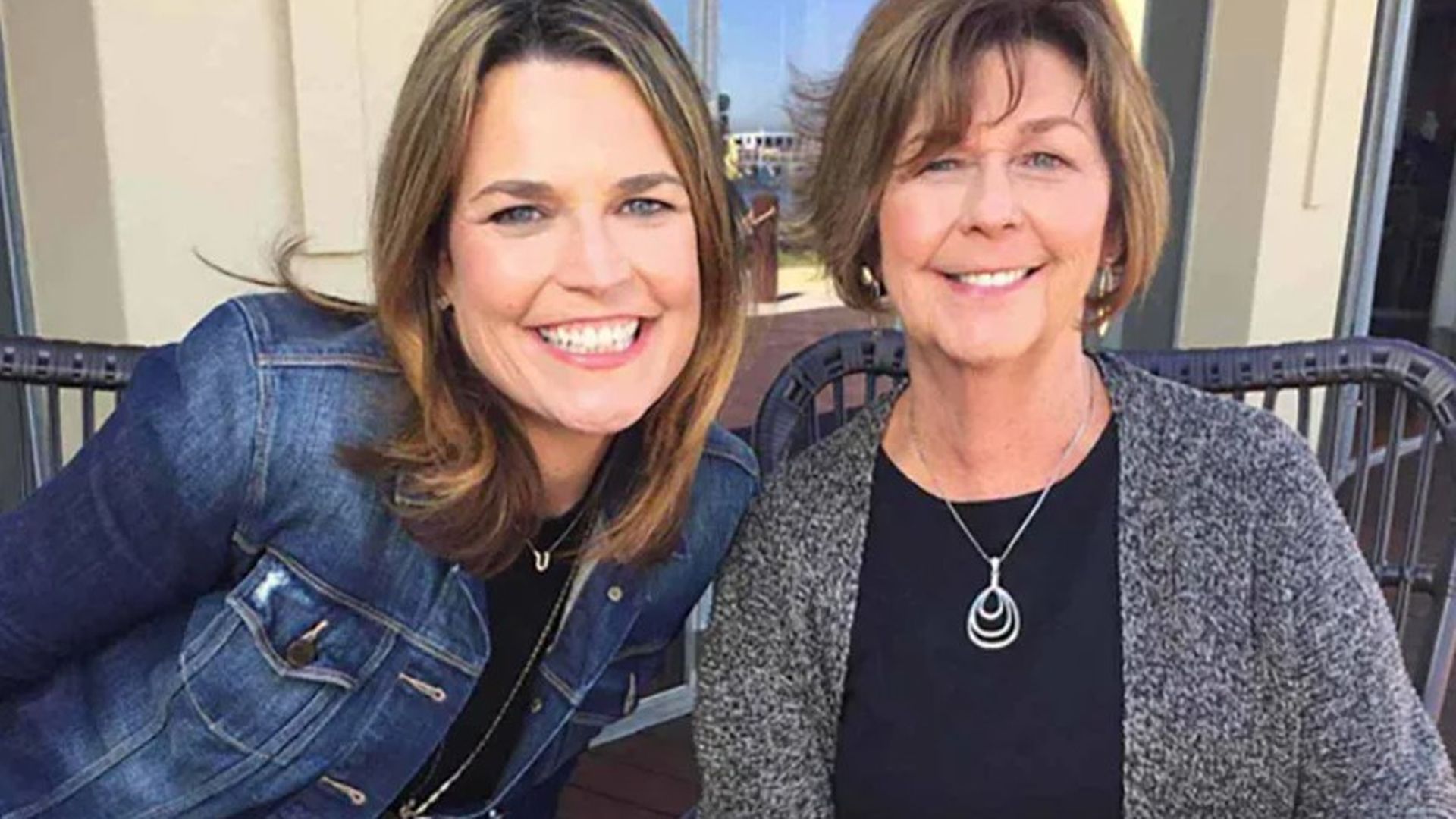 Savannah Guthrie y Nancy Guthrie. Savannah Guthrie y Nancy Guthrie.