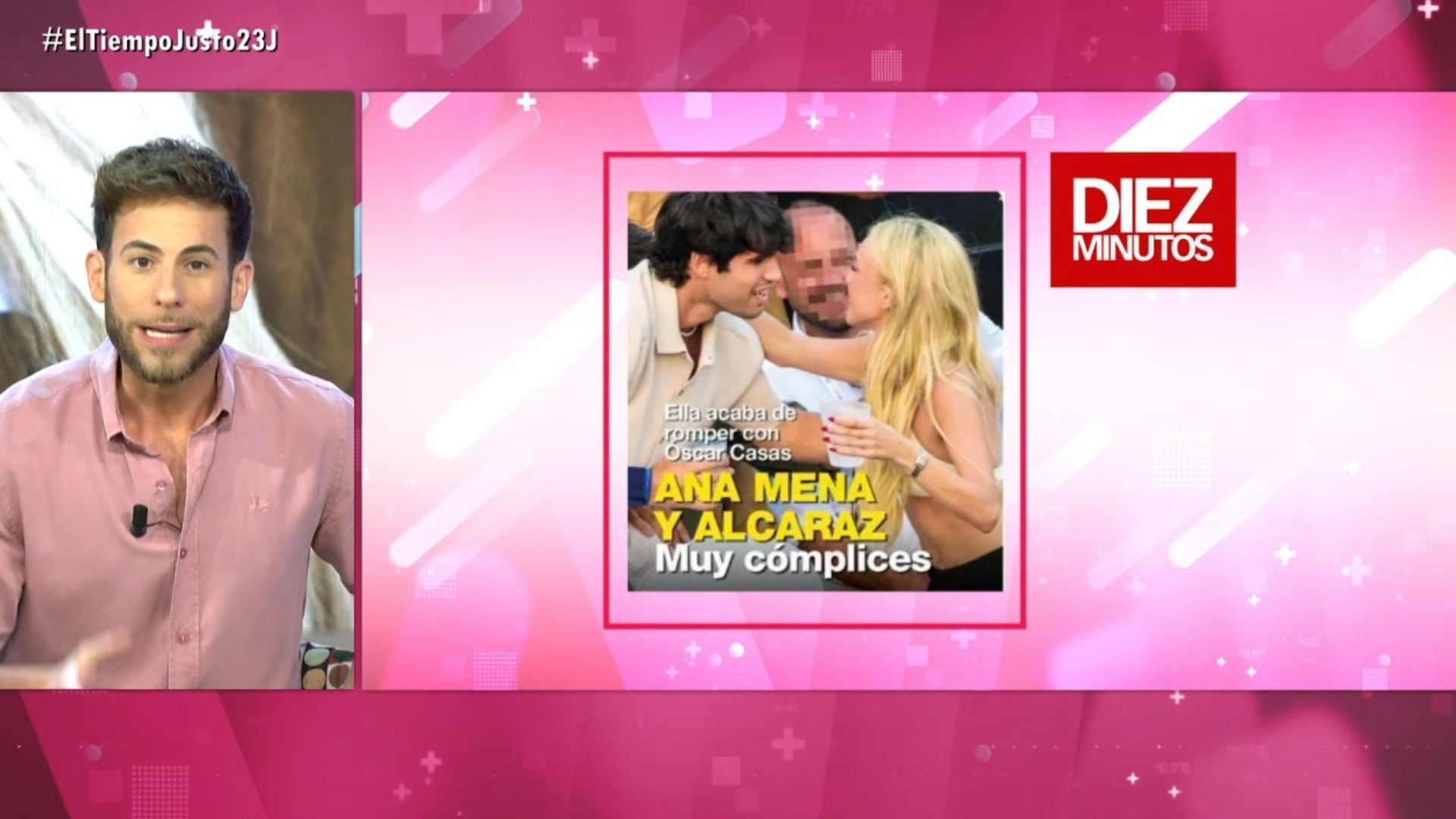 Ana Mena y Carlos Alcaraz, muy cómplices tras la ruptura de la cantante con Óscar Casas Ana Mena y Carlos Alcaraz, muy cómplices tras la ruptura de la cantante con Óscar Casas