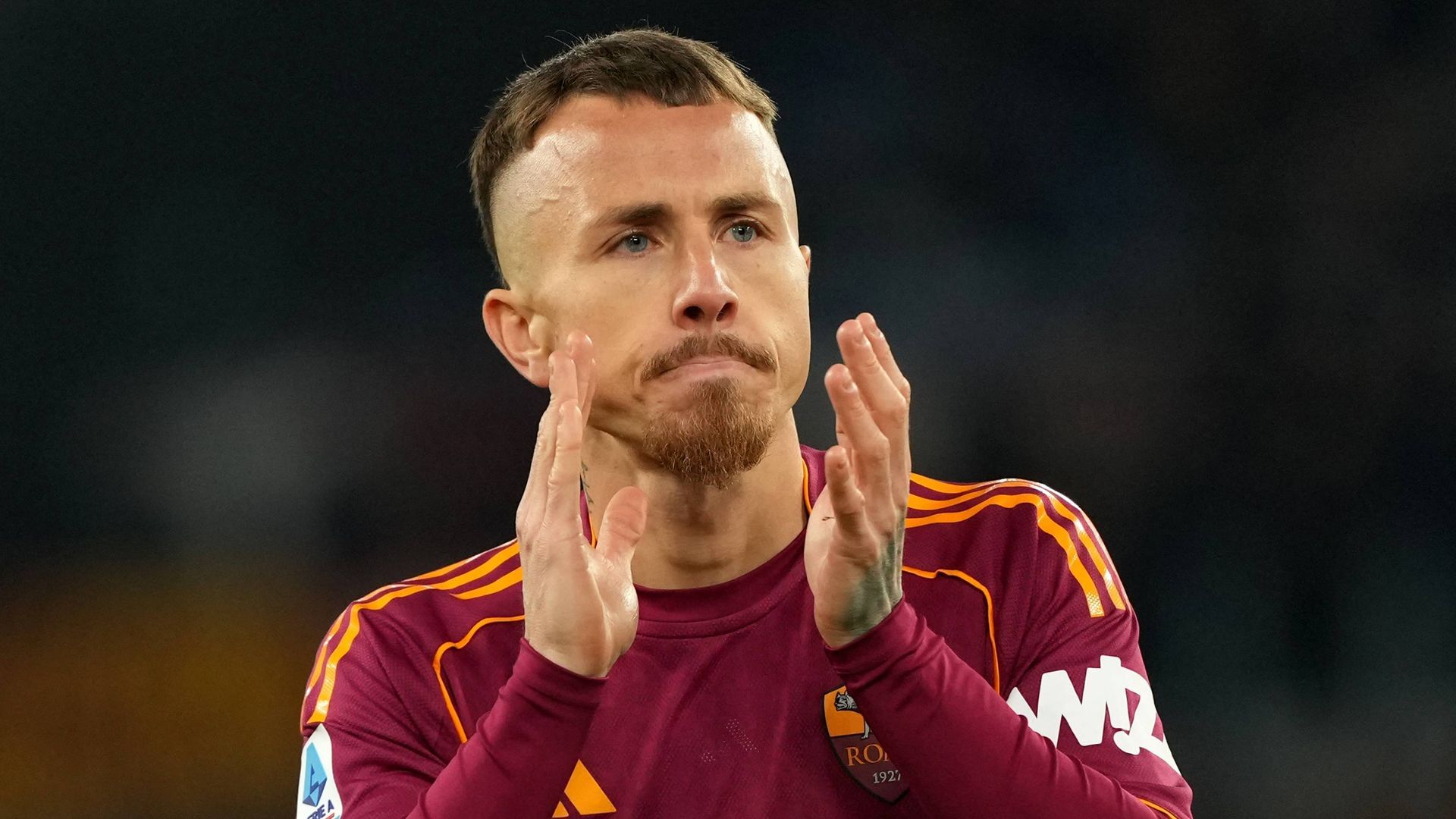 Angeliño, jugador de la Roma