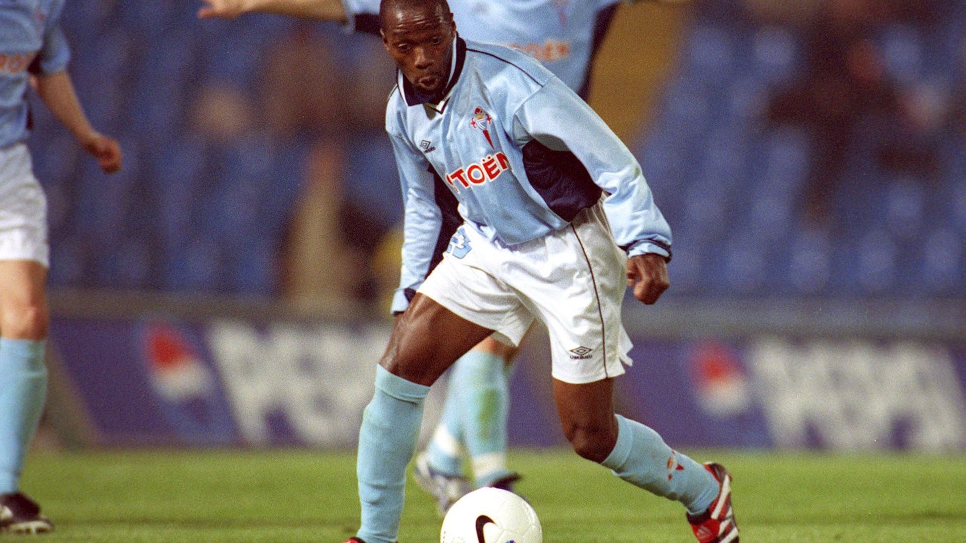 Claude Makélélé, en su etapa con el Celta de Vigo