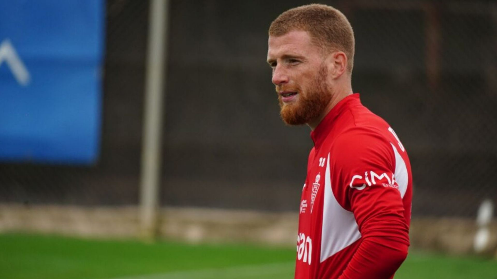 David Vicente, jugador del Real Murcia