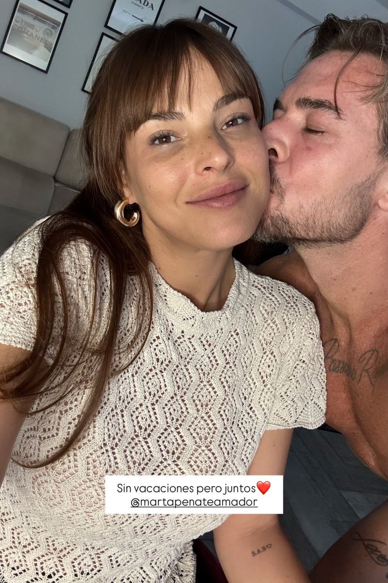 El cariñoso mensaje de Tony Spina a Marta Peñate tras las últimas complicaciones en su embarazo ectópico