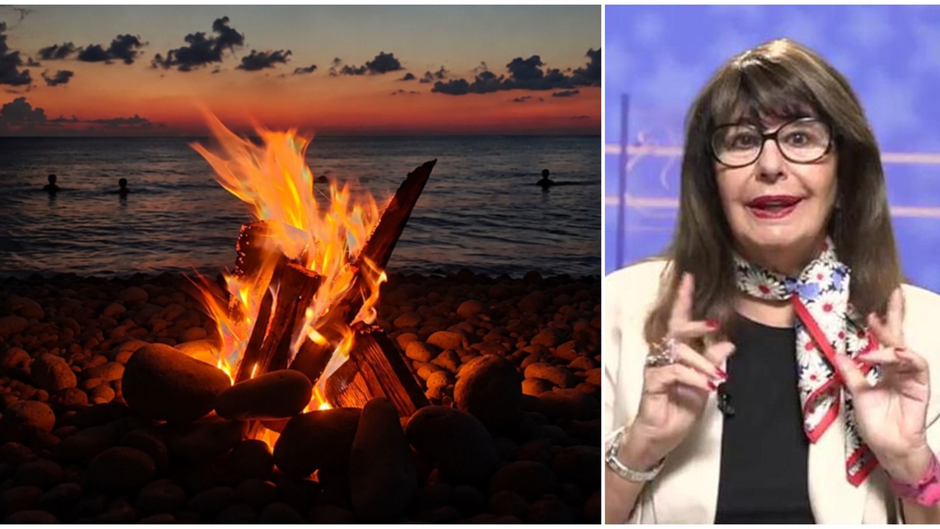 El fuego es un elemento importante en la noche de San Juan, pero hay más, según Esperanza Gracia El fuego es un elemento importante en la noche de San Juan, pero hay más, según Esperanza Gracia