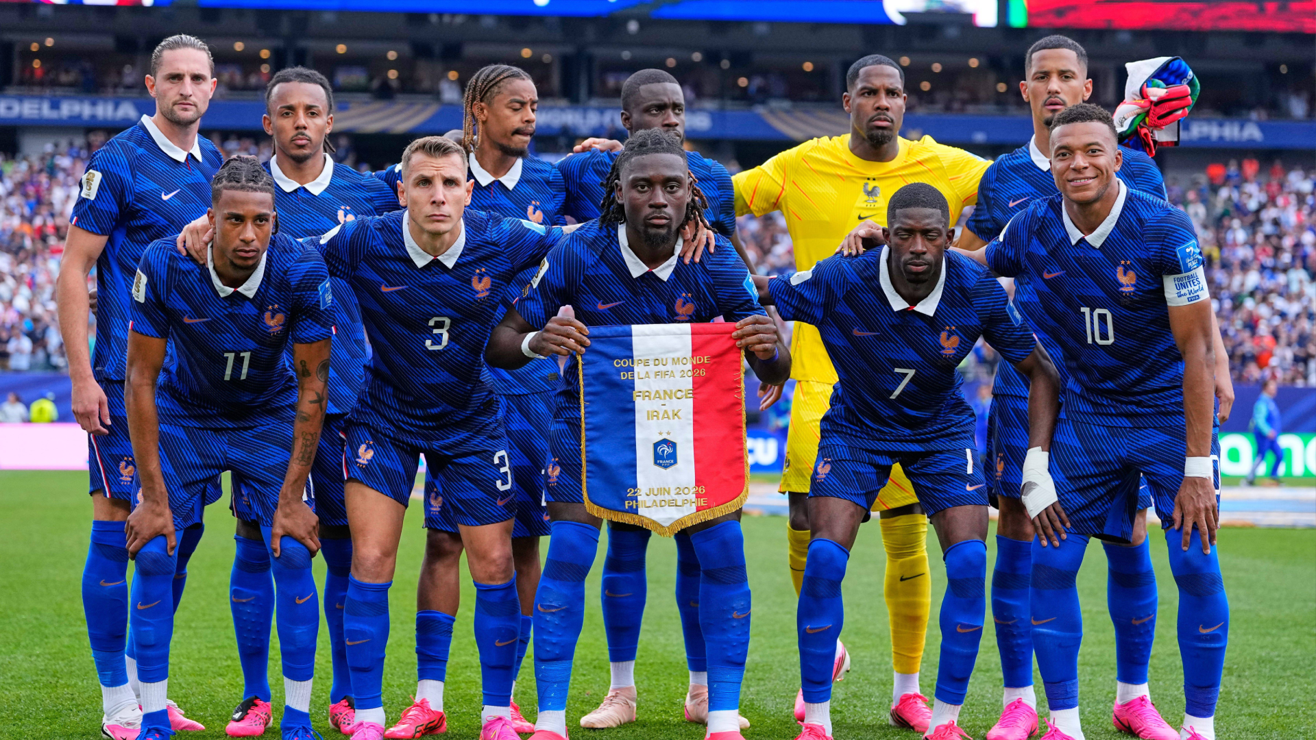 El once de Francia ante Irak El once de Francia ante Irak