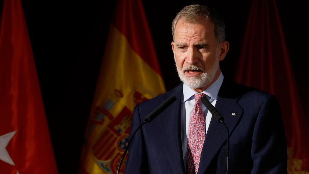 El rey Felipe VI reivindica la Democracia "en tiempo oscuros"