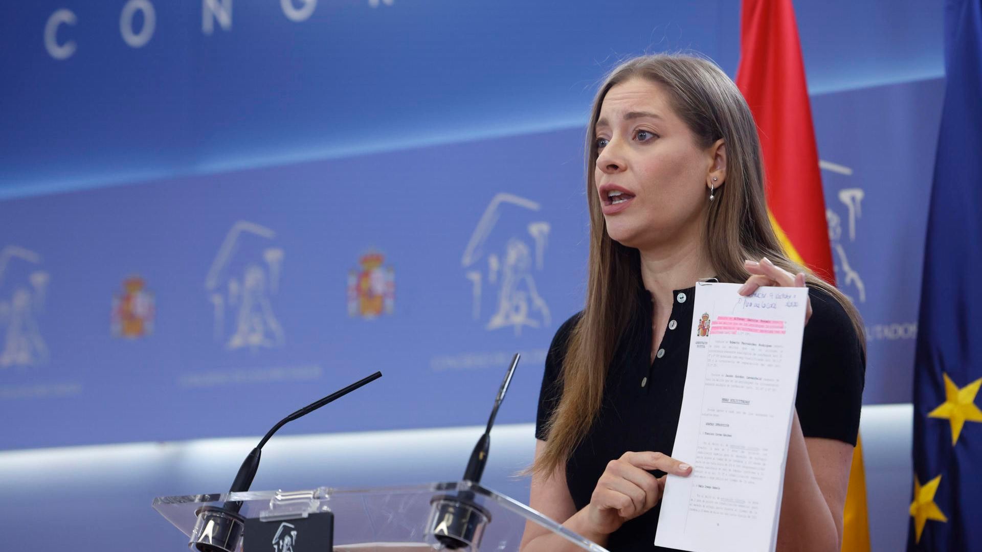 Ester Muñoz, portavoz del PP en el Congreso Ester Muñoz, portavoz del PP en el Congreso