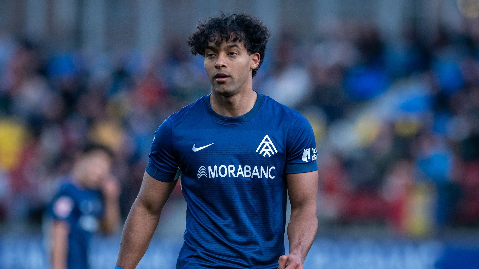 Jastin García, jugador del Girona cedido al Andorra