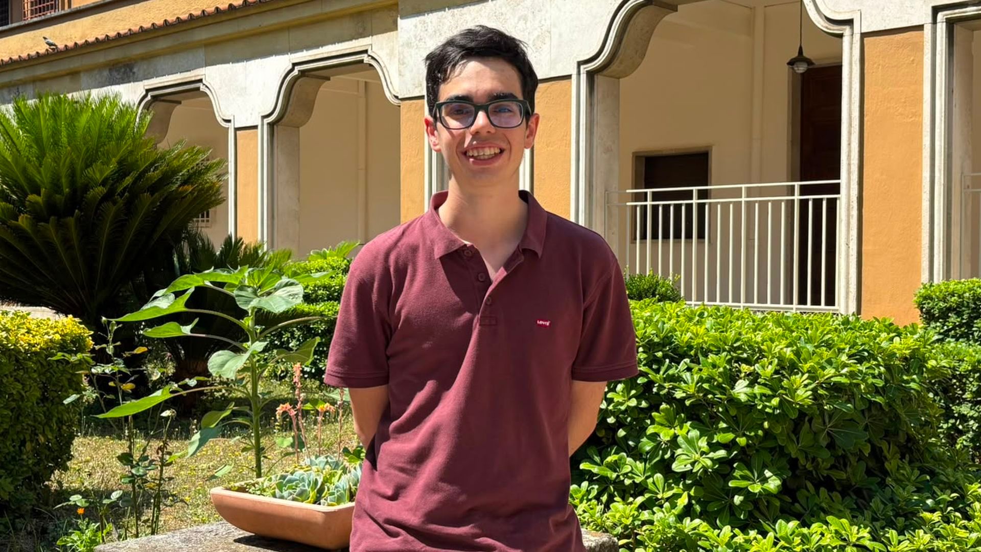 Joan Torrecillas, alumno del Liceu Politècnic de Sant Cugat (Barcelona)