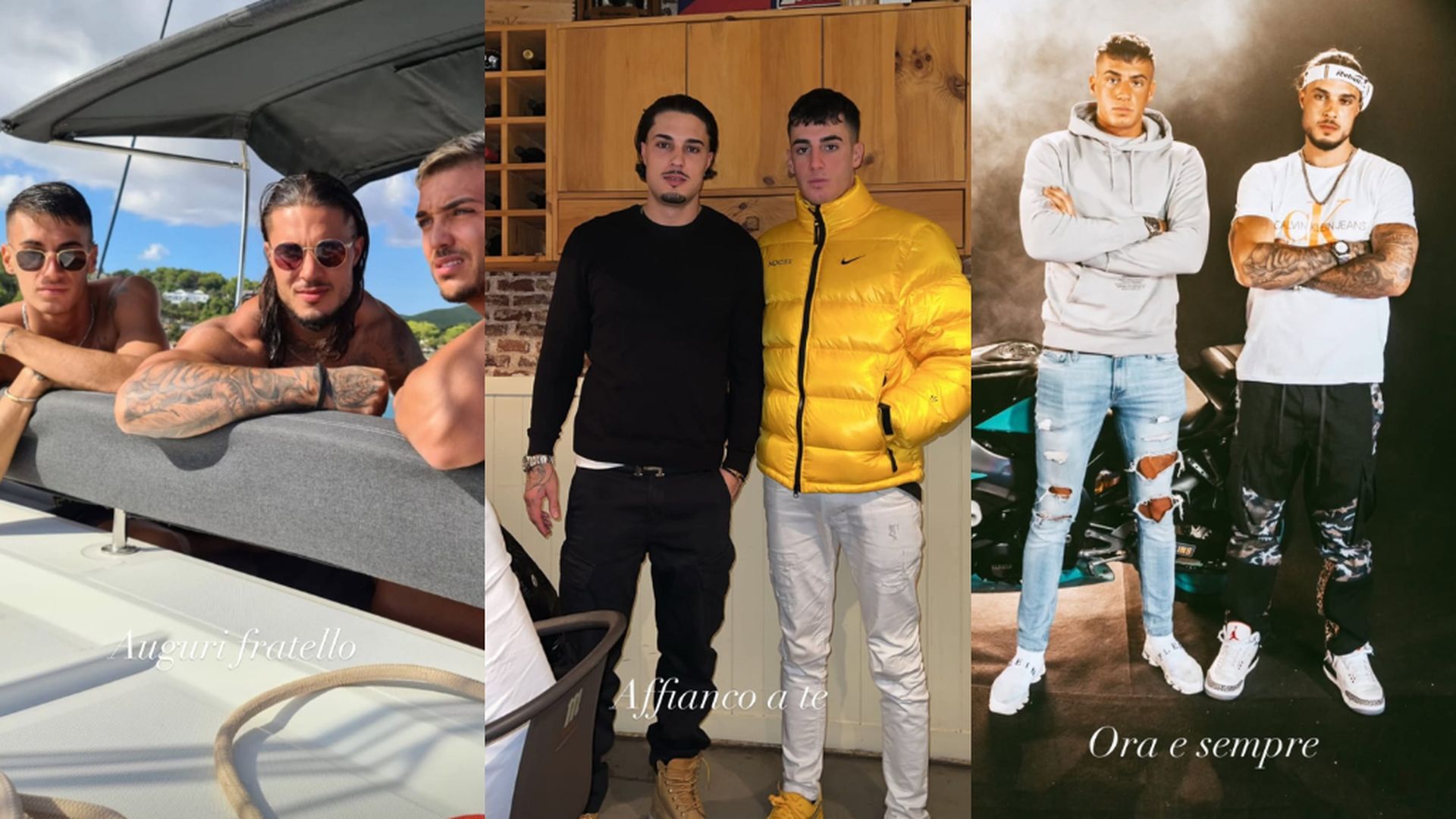 La felicitación de Carlo Costanzia a su hermano Pietro por su 26º cumpleaños