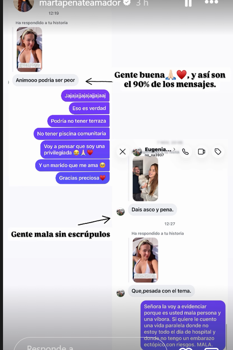 Marta Peñate explota tras las críticas que recibe
