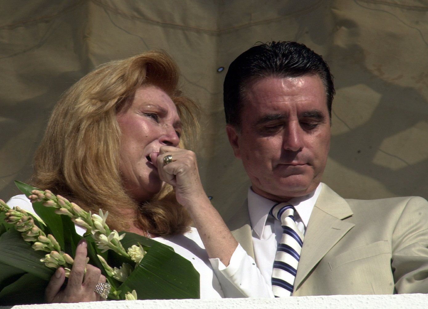 Rocío Jurado en Chipiona en el verano del 2004
