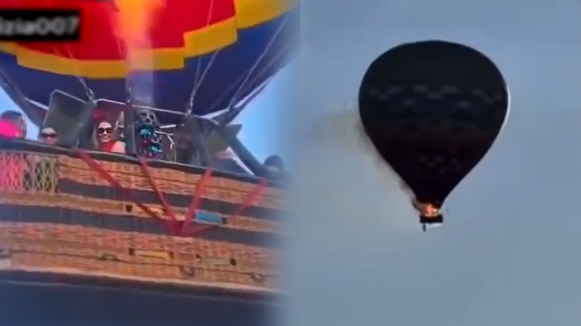 Tragedia en un globo aerostático en Brasil Tragedia en un globo aerostático en Brasil