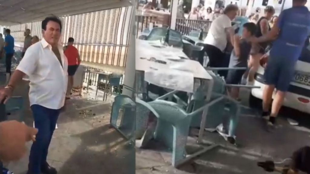 Un padre, en mitad del caos del atropello múltiple en Frigiliana: “Ahí estaba sentado con mi niña”