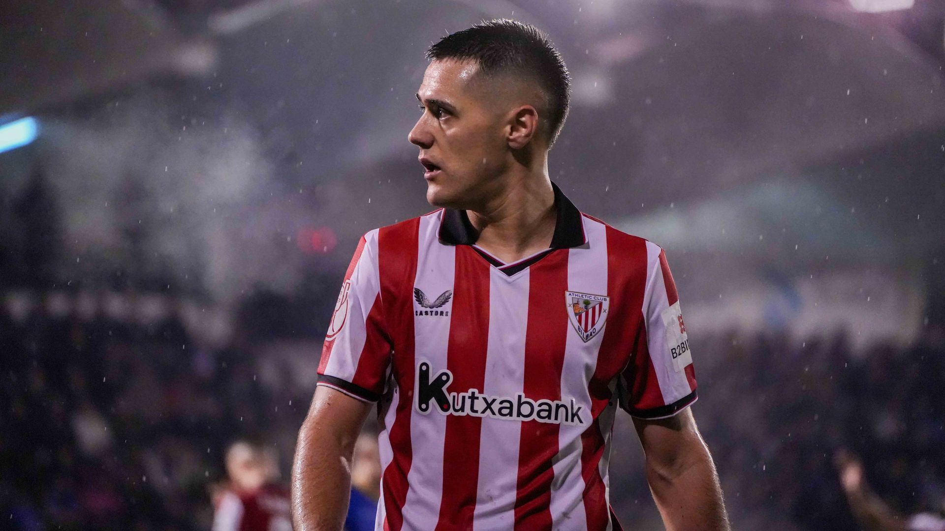 Urko Izeta en un partido Urko Izeta en un partido