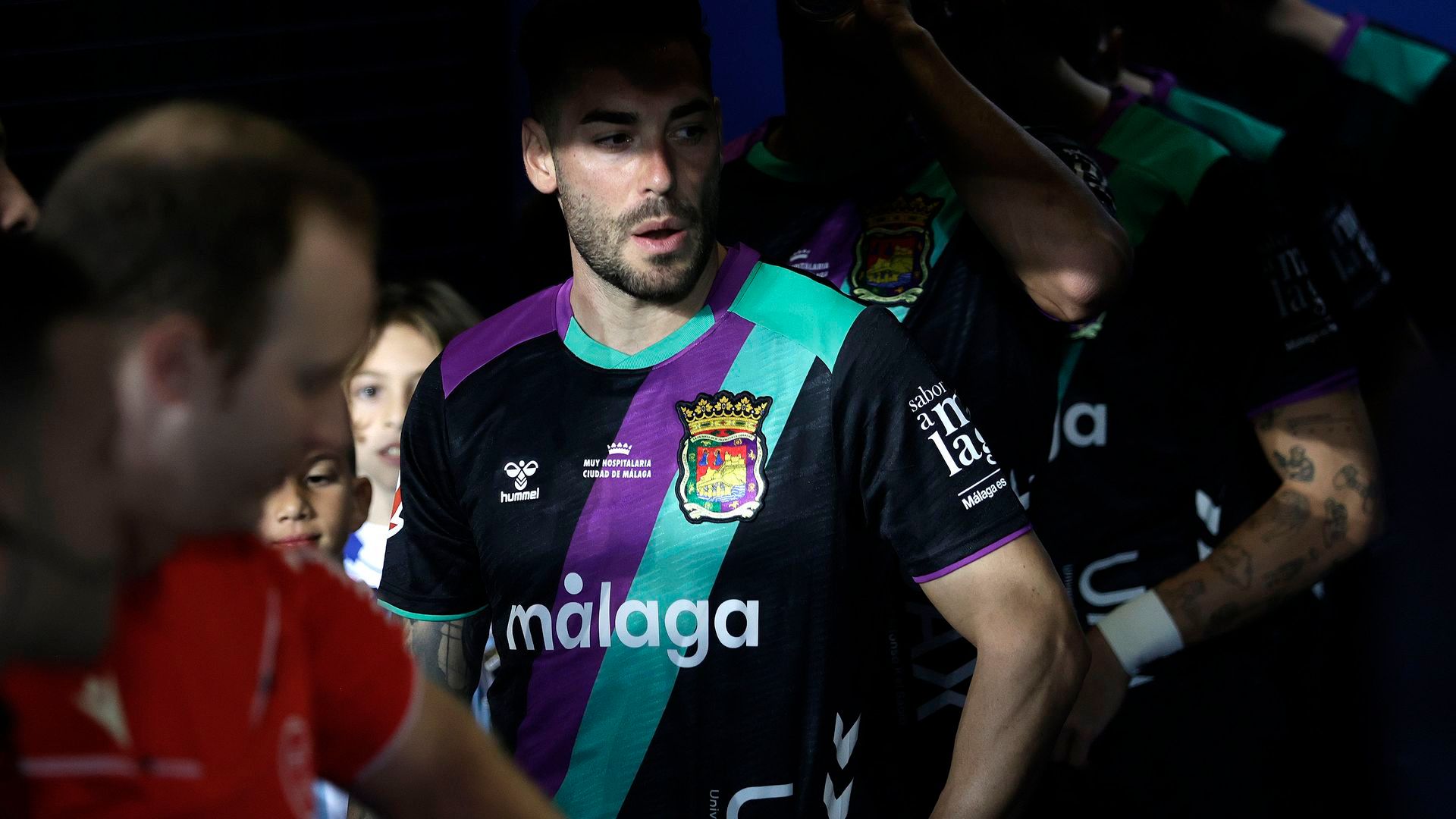 Víctor García, jugador del Málaga CF Víctor García, jugador del Málaga CF