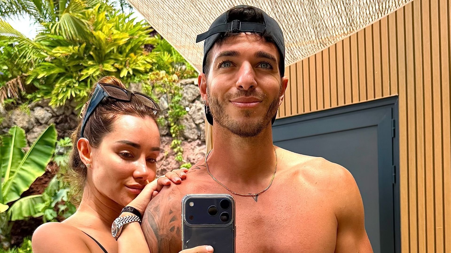 Adara y Vicente de vacaciones en Fuerteventura