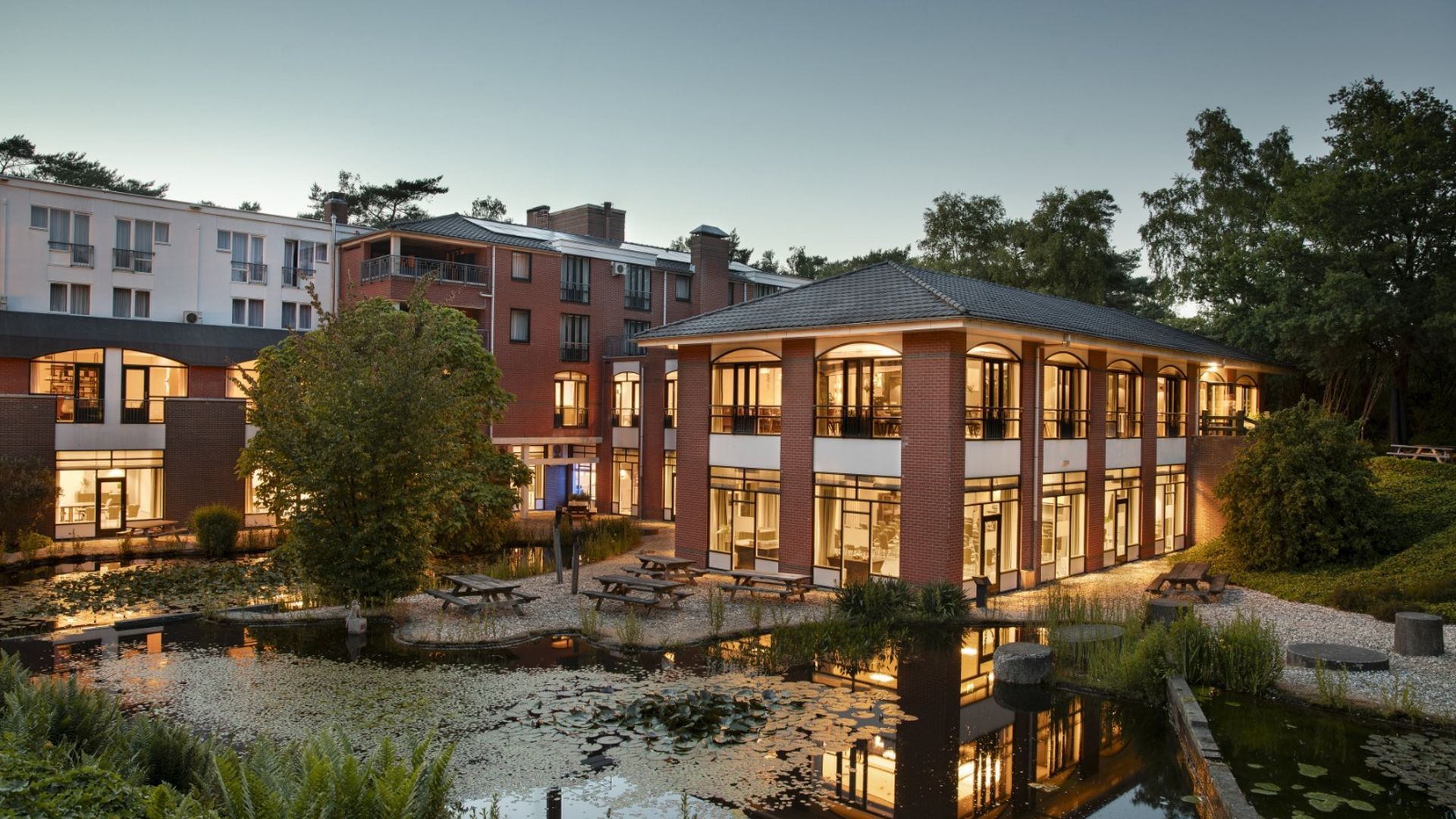 El Hotel Residencia Bilderberg Groot Heideborg en Garderen