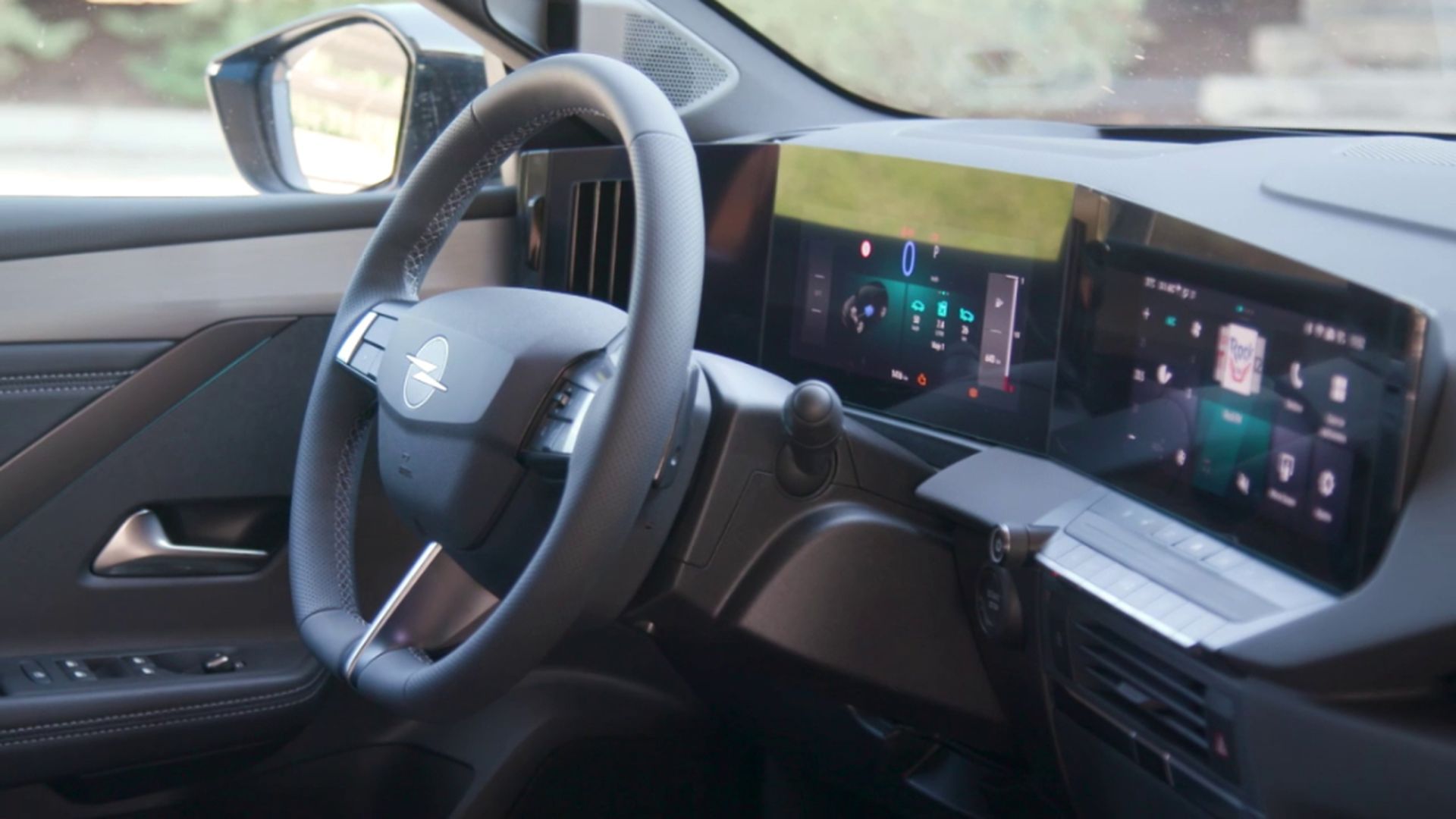 El interior del Opel Astra