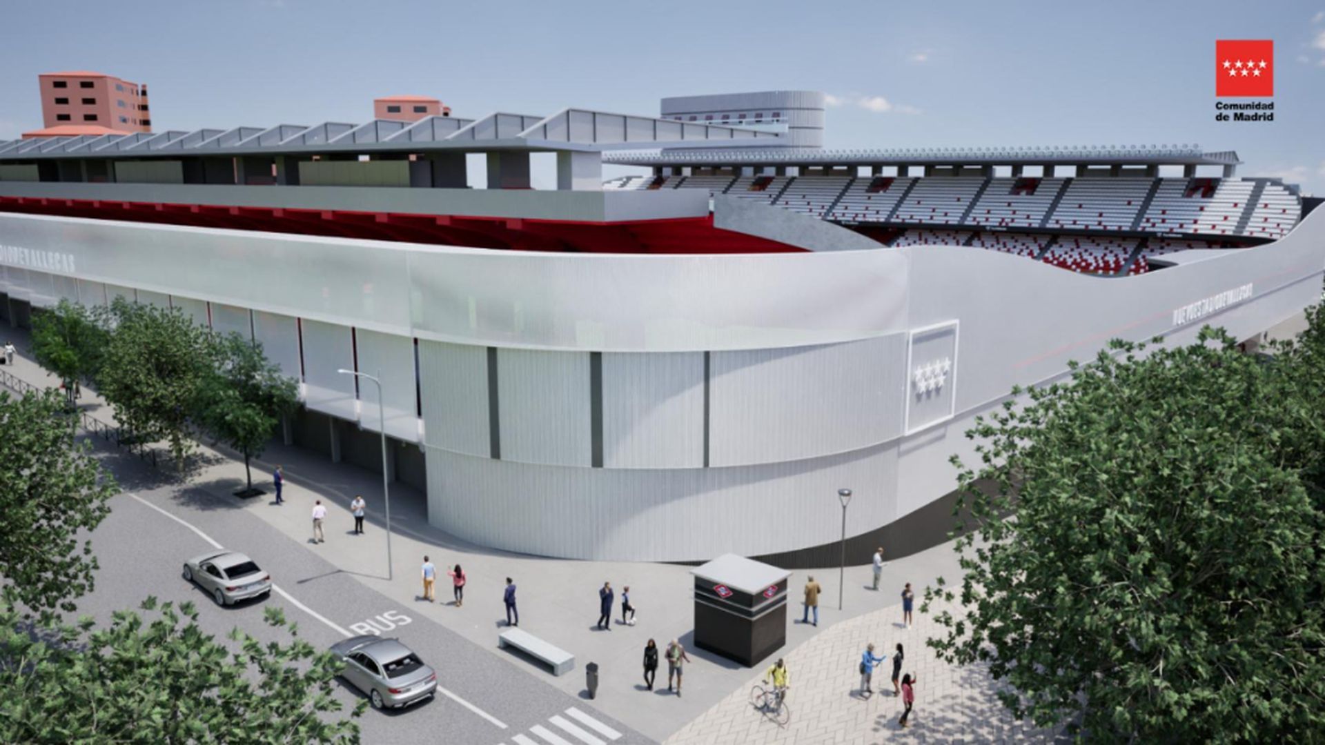 El nuevo Estadio de Vallecas