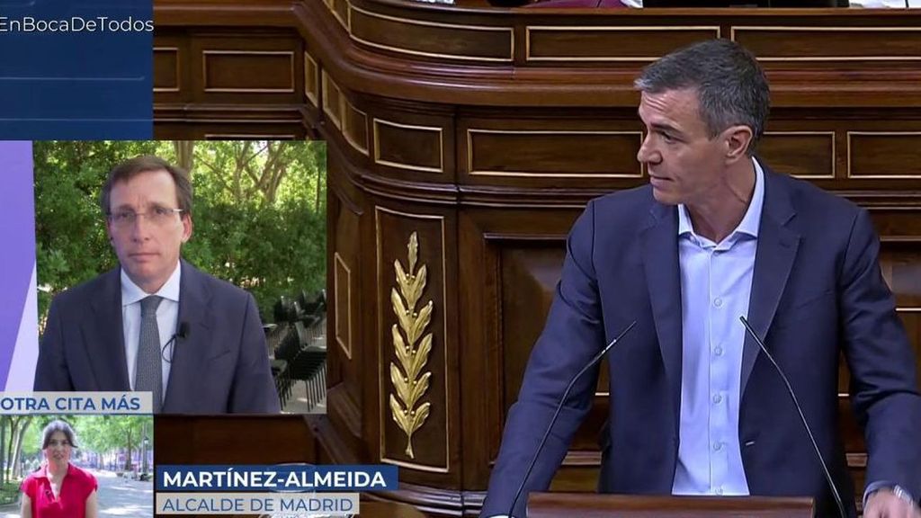 José Luis Martínez-Almeida, sobre Pedro Sánchez: “Es un personaje que es casi peripatético, no podemos caer en el desánimo”