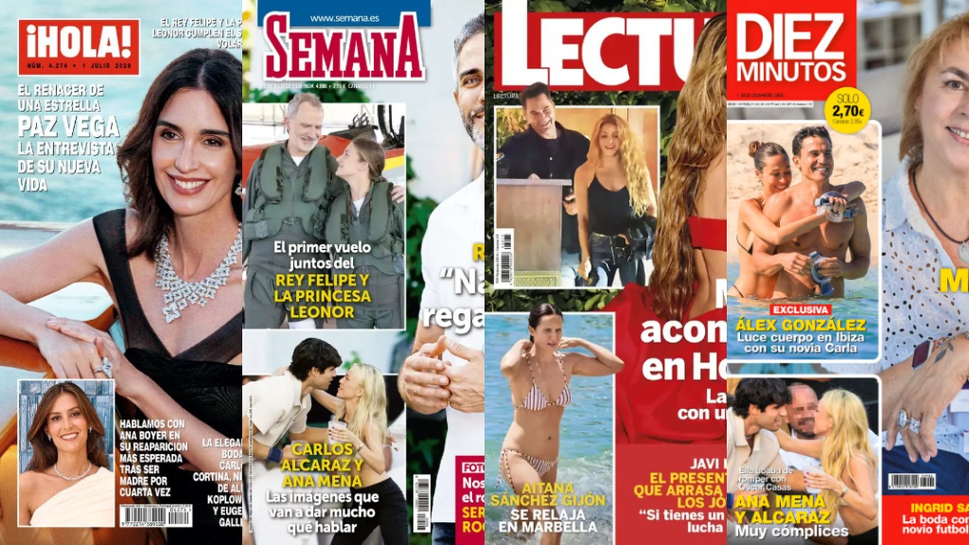 Las portadas del 24 de junio