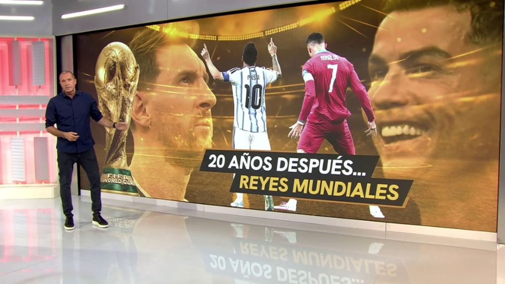 Manu Carreño pone en valor a Cristiano Ronaldo y Leo Messi