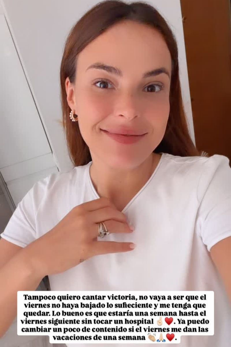 Marta Peñate comunica una buena noticia durante su segundo embarazo ectópico