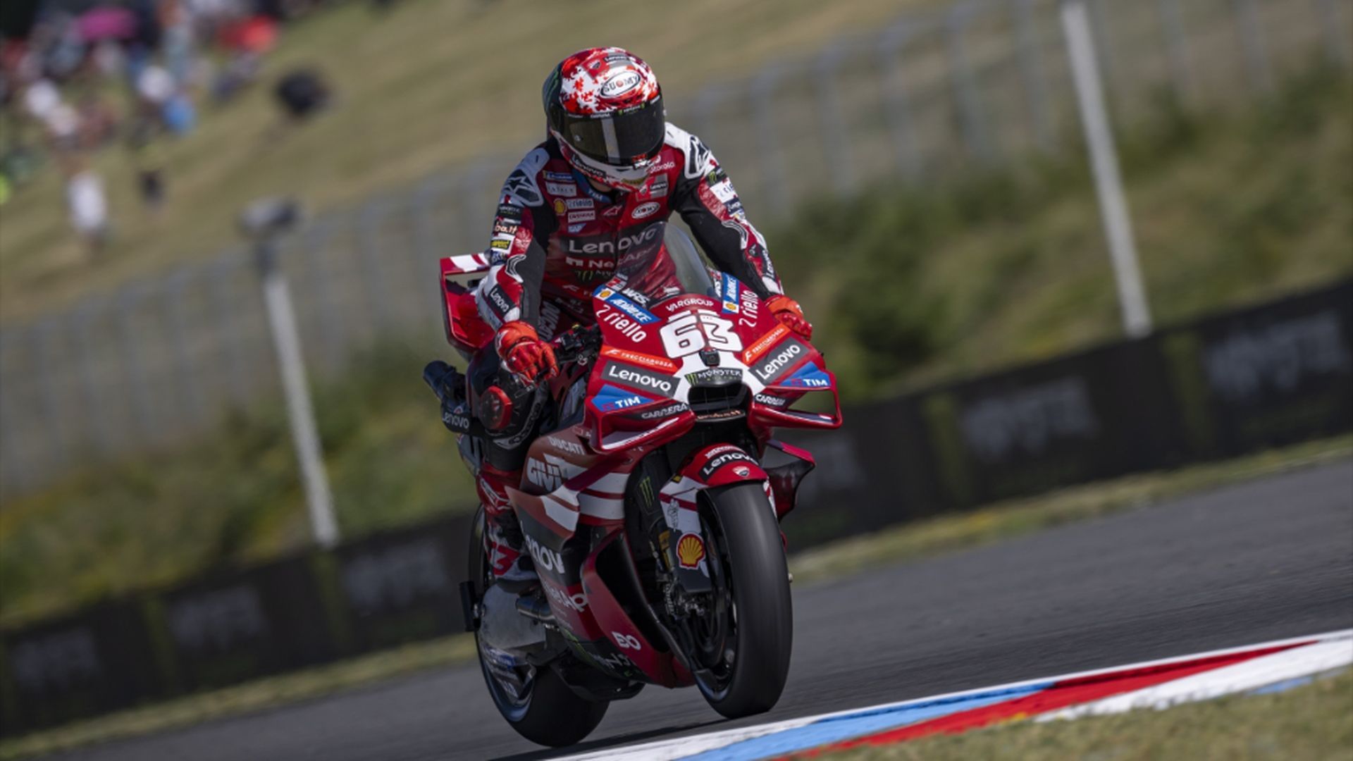 Pecco Bagnaia, durante este 2026 en MotoGP