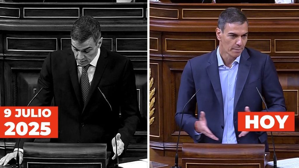 El antes y el después del discurso de Sánchez: de pensar en dimitir en 2025 a reiterar que seguirá en el Gobierno