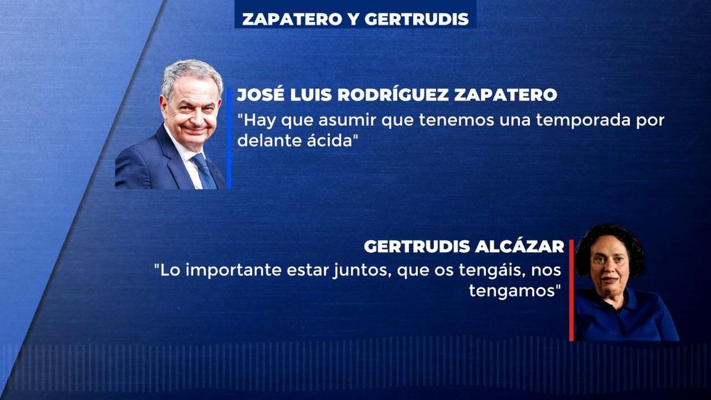 Sánchez, Puigdemont o Cerdán: los nombres en el chat entre Zapatero y su secretaria Gertrudis