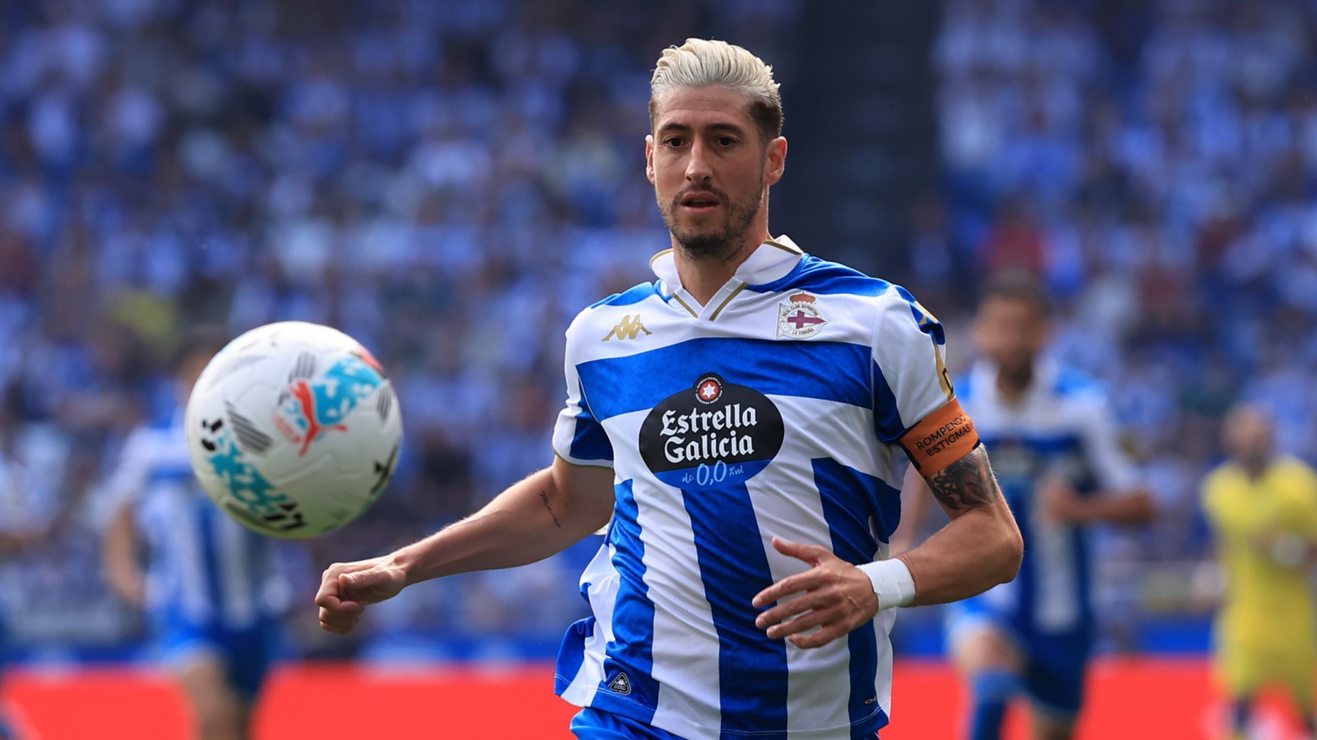 Sergio Escudero, jugador del Deportivo de La Coruña Sergio Escudero, jugador del Deportivo de La Coruña
