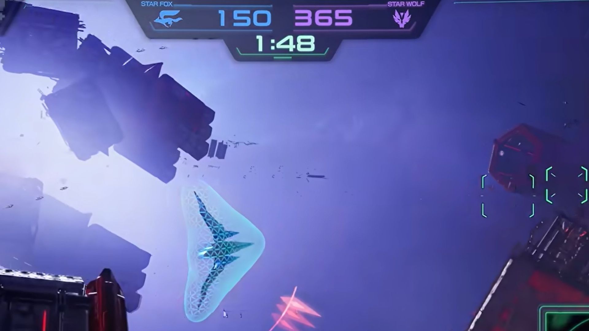 Star Fox en los modos de juego alternativos PvP