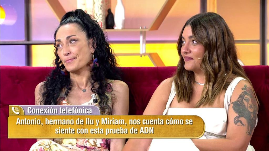 Giro radical en los intentos de Miriam e Ilu por saber si son hijas del mismo padre: un tercer hermano decide hacerse una prueba de ADN