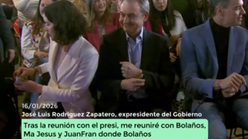 El juez del 'caso Plus Ultra' acuerda que se investigue la filtración de los mensajes de Zapatero con su secretaria Gertrudis Alcázar