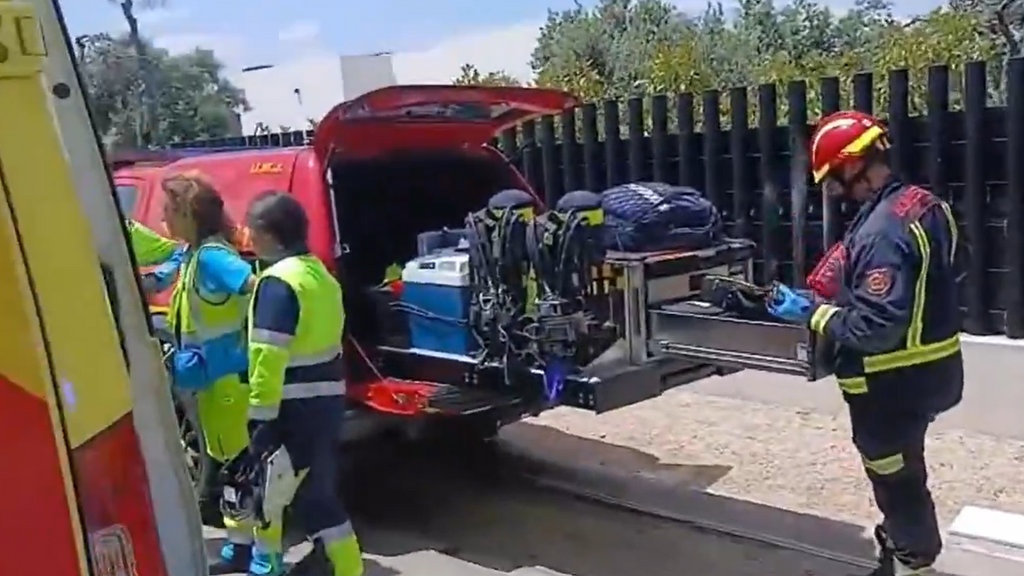 Un obrero muerto y otro grave tras caer el forjado de una casa en construcción en San Sebastián de los Reyes
