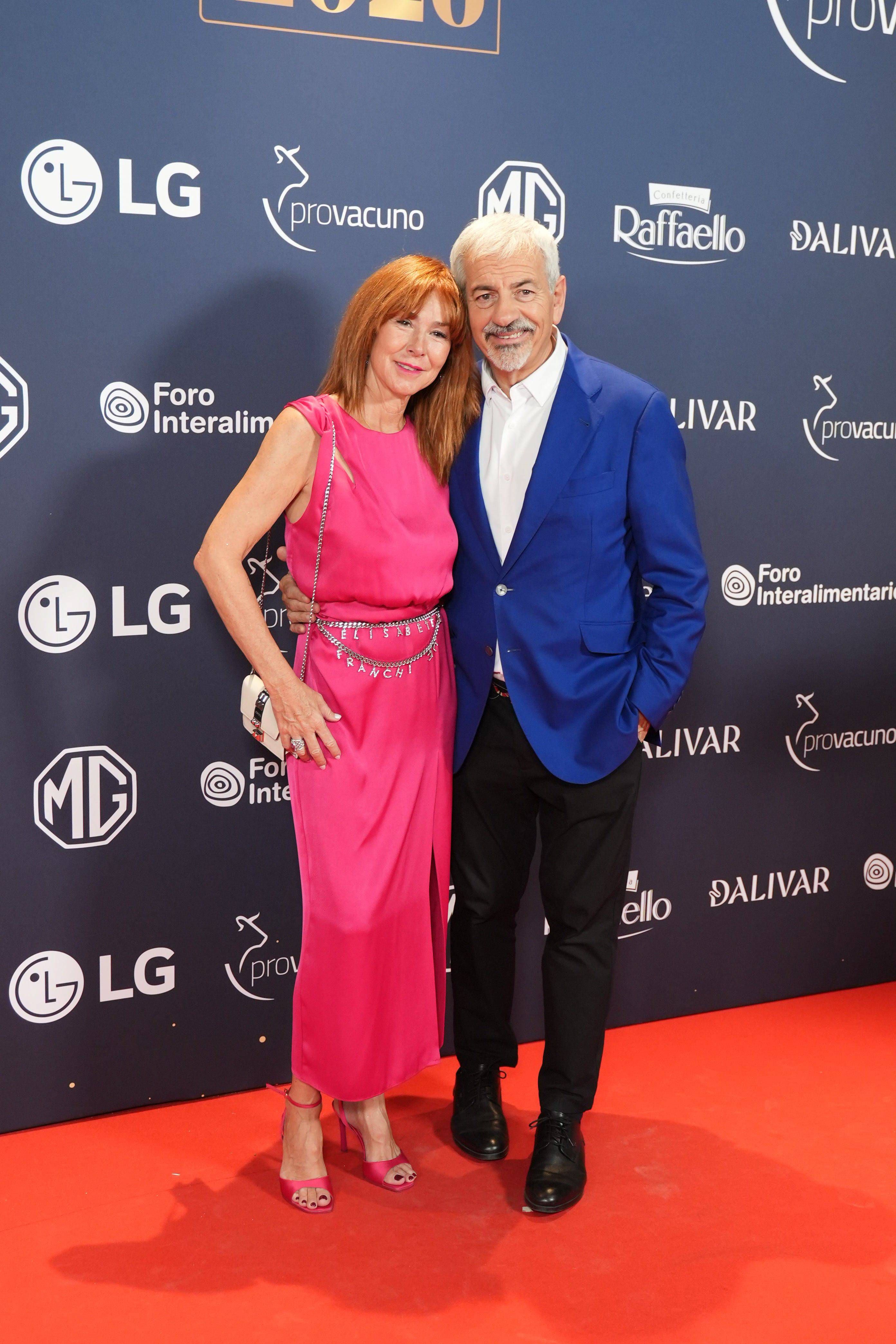 Carlos Sobera y Patricia Santamaría