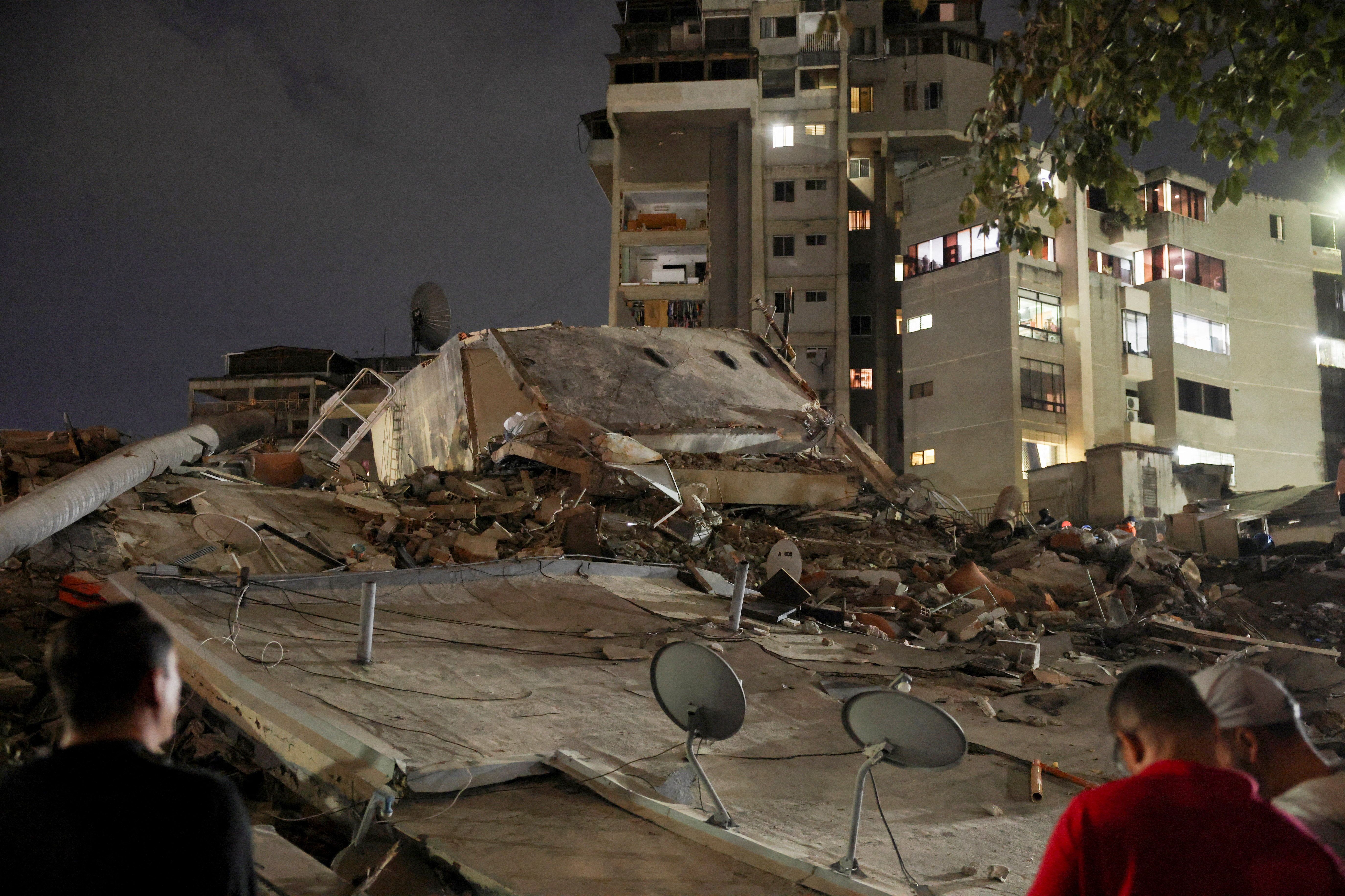 El doble terremoto en Venezuela en menos de un minuto, en fotos
