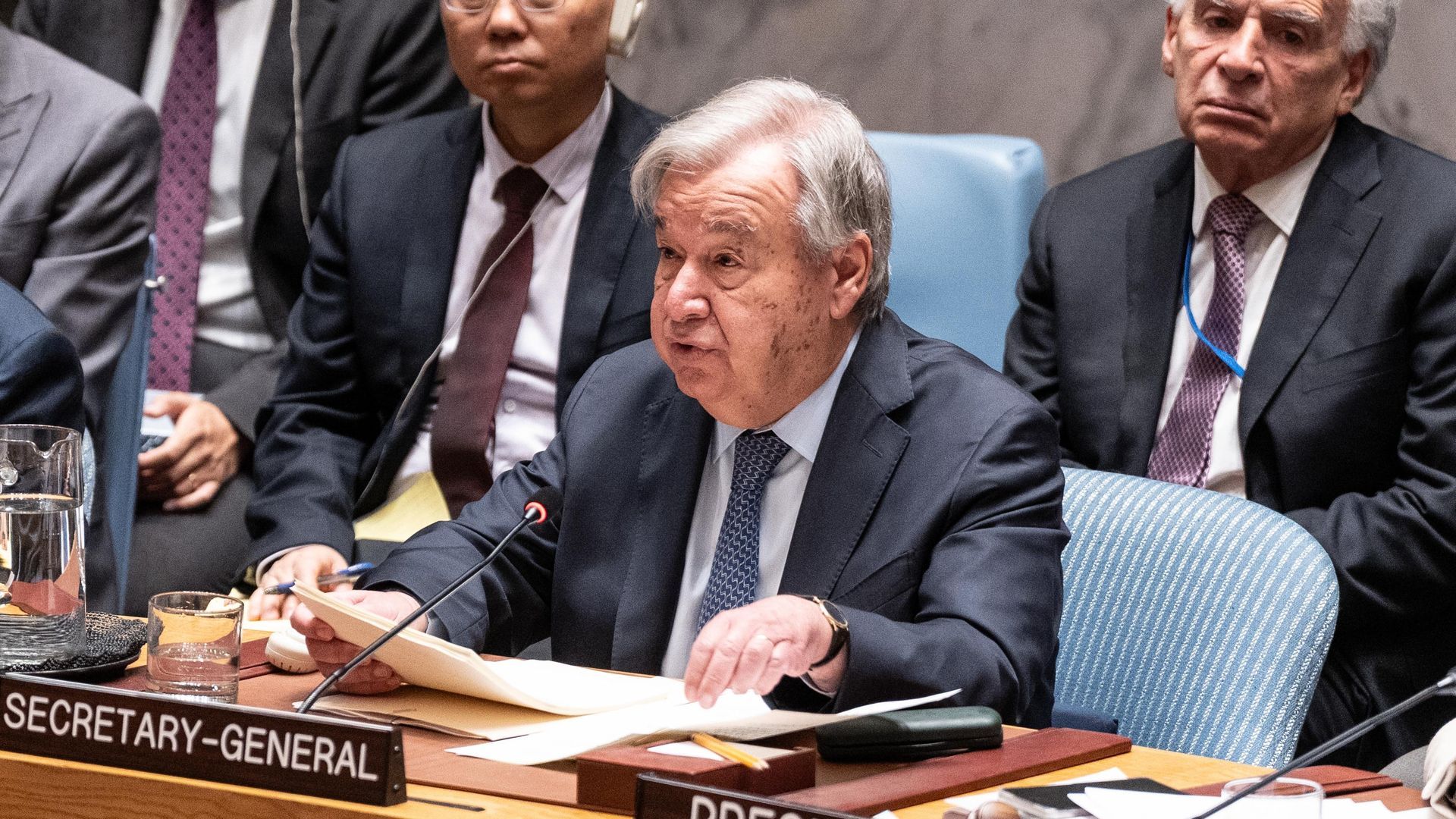 Guterres expresa su solidaridad con los afectados por los terremotos en Venezuela