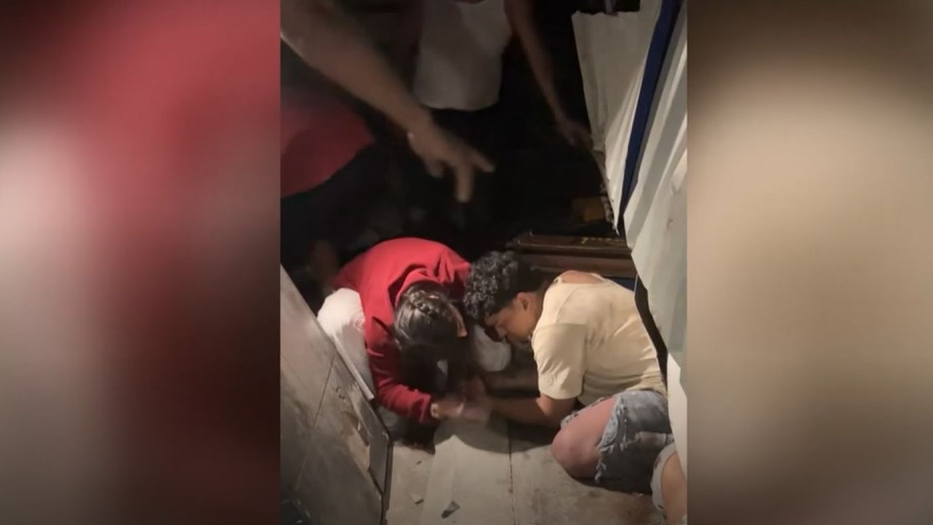 La enfermera que salvó su primera vida, Álvaro, en el terremoto de Venezuela