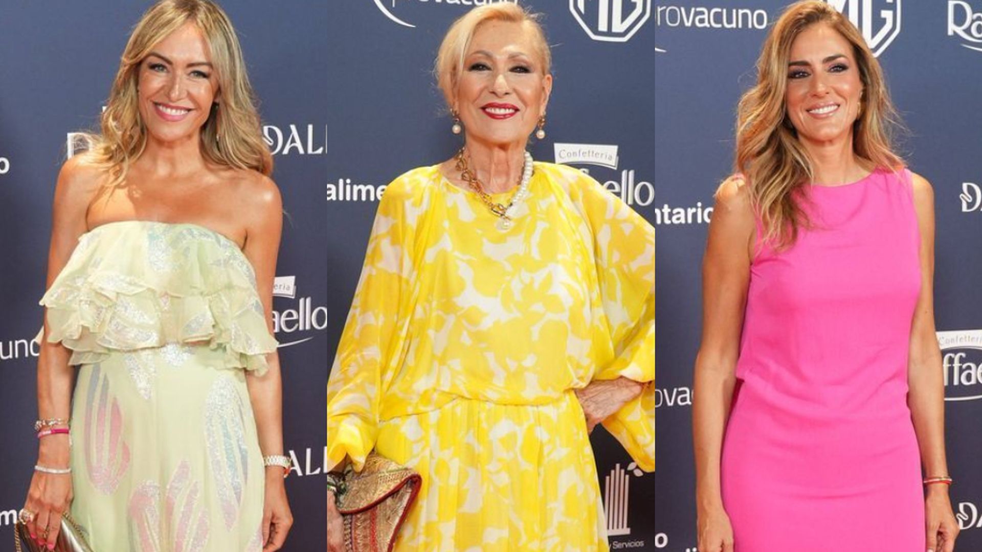 Luján Argüelles, Rosa Benito y Verónica Dulanto, en la alfombra roja de los Beef Awards 2026