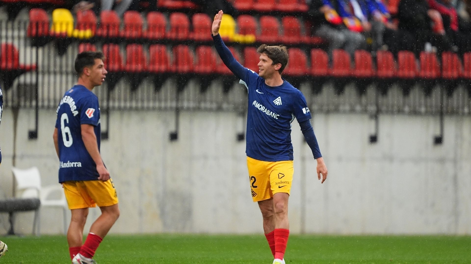 Marc Cardona en un partido
