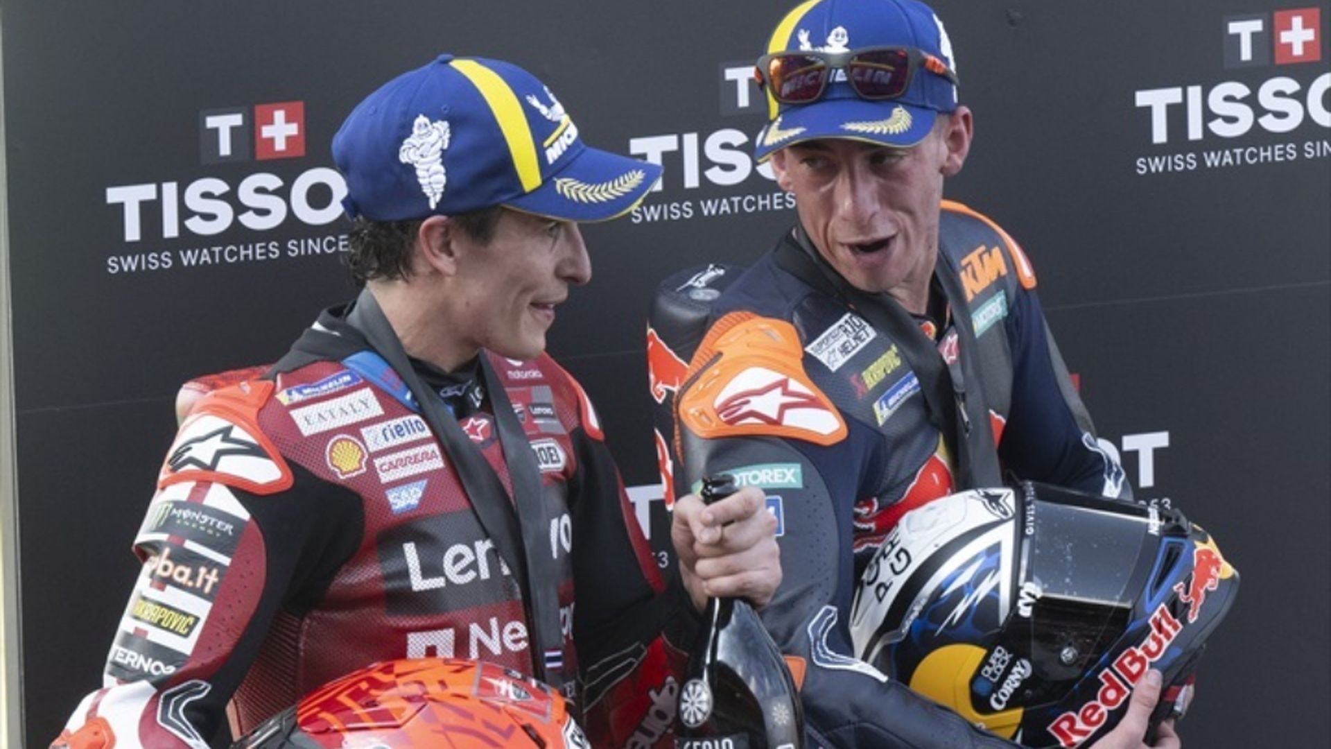 Marc Márquez y Pedro Acosta, en MotoGP