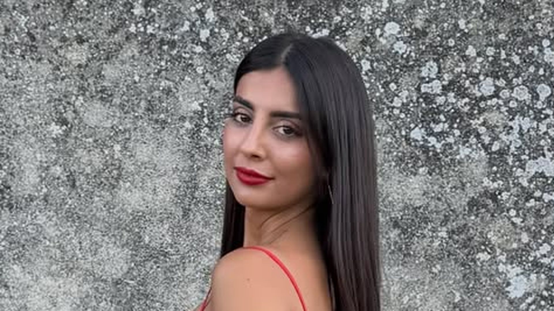 Marieta en la boda de sus amigos